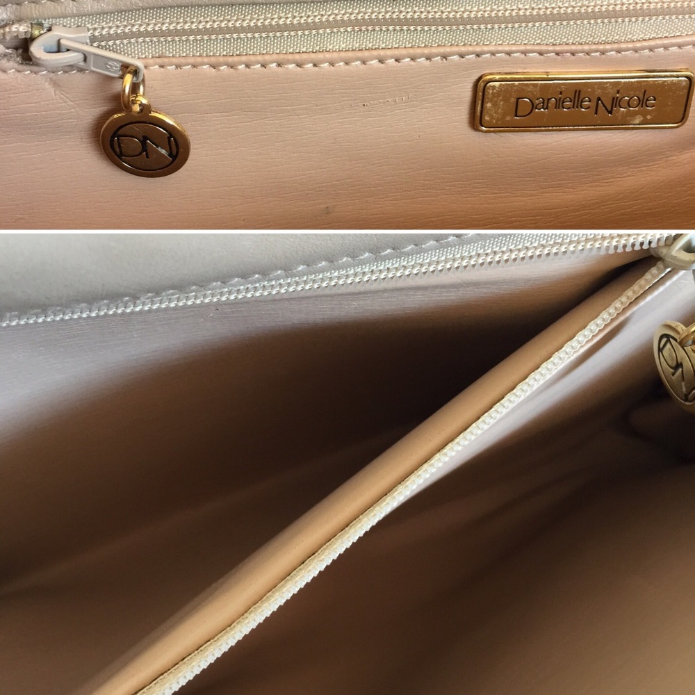 Danielle Nicole • Retro Oversized Leather Clutch - Picture 7 of 8